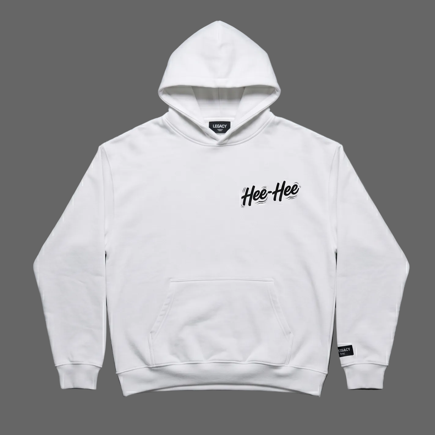 THE "Hee-Hee" WHISPER OVERSIZED HOODIE